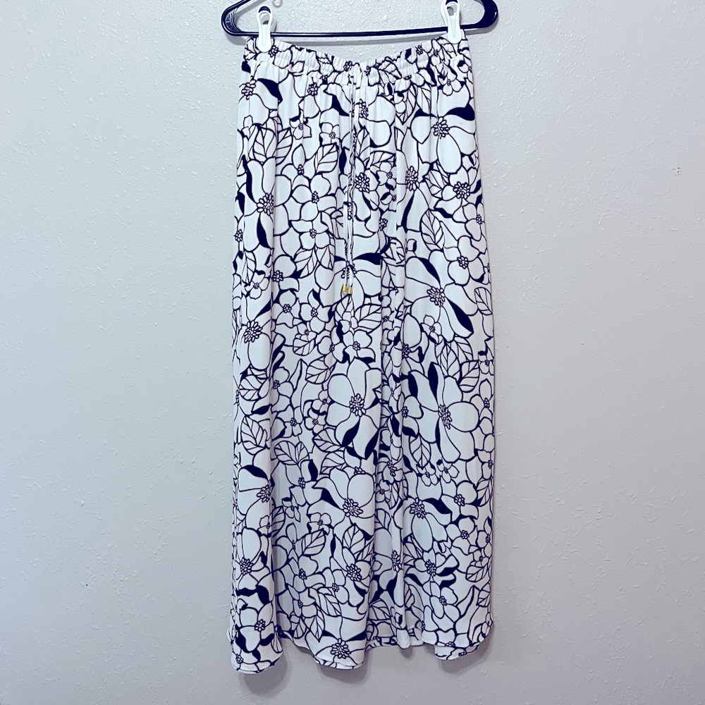 Worthington Tropical Maxi Skirt